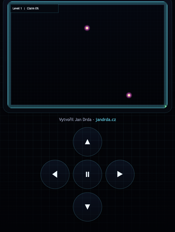 Screenshot hry Neon Claim